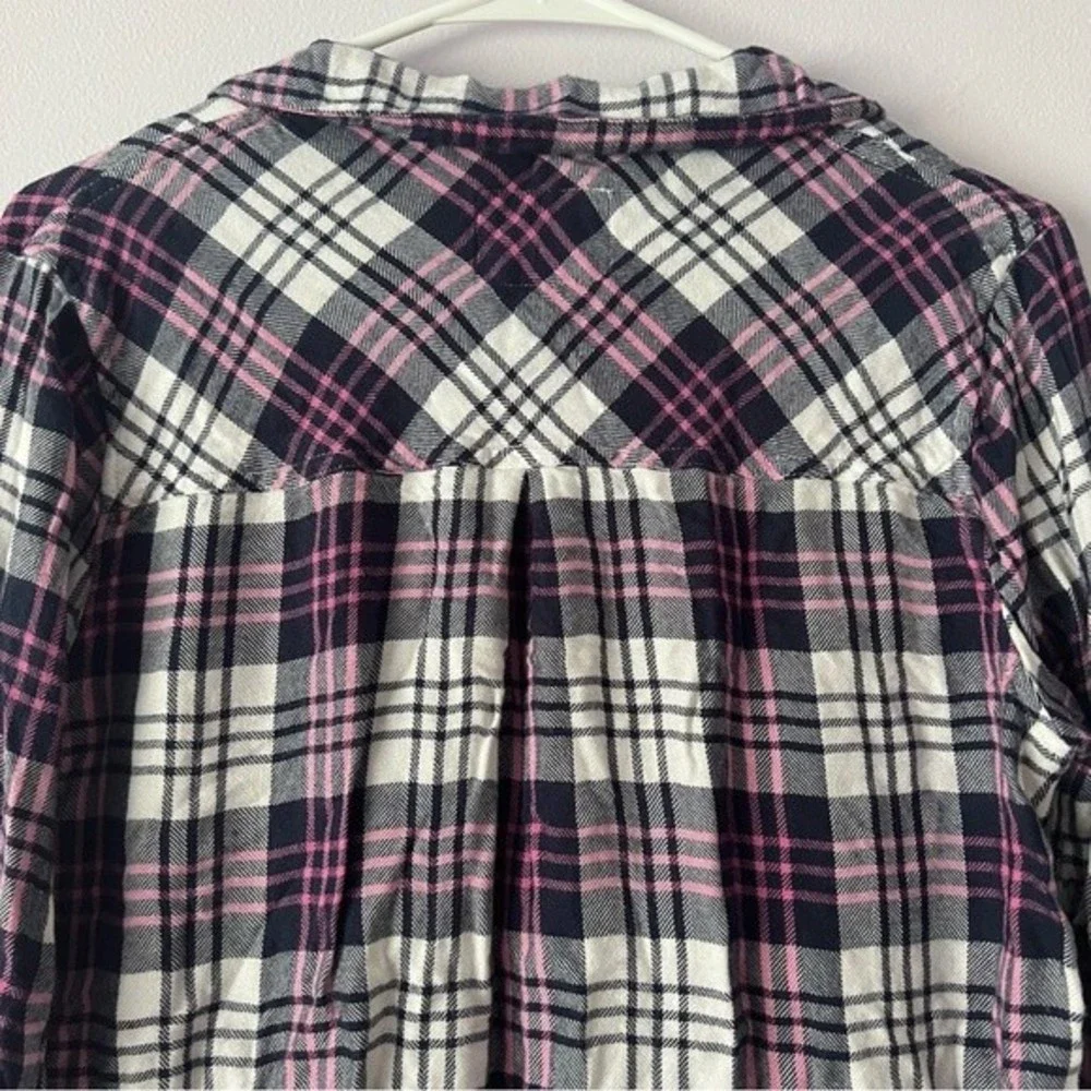 🪴 Rails Kellen White Midnight Candy Button Down Top Small - Picture 6 of 10